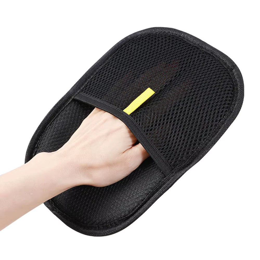 Effortlessly Remove Pet Hair with Our Reusable Double-Sided Grooming Gloves - Perfect for Carpets and Home Cleaning!